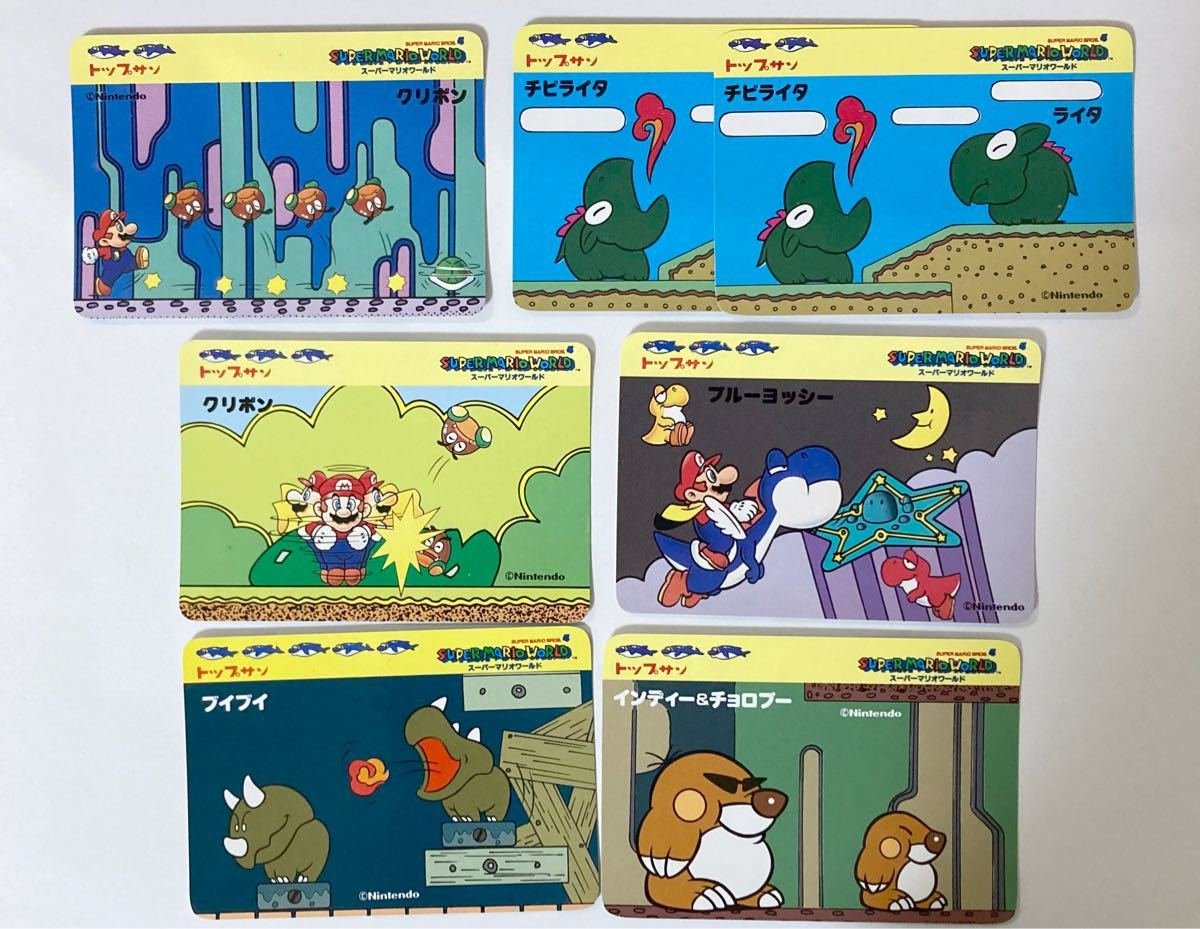 トップサン スーパーマリオ カード 当時物｜Yahoo!フリマ（旧PayPay