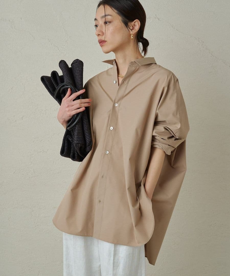 ラウンジドレス　オーバーシャツ